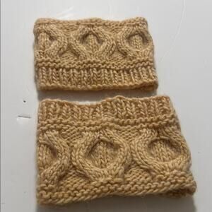 BOOT‎ TOPPERS KNIT FOLD OVER BOOTS ONE SIZE